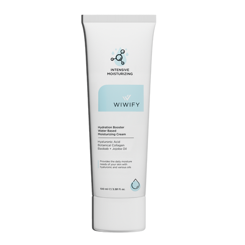 Su Bazlı, 24 Saat Etkili, Yoğun Nemlendirici Cilt Bakım Kremi 100 ml | Wiwify