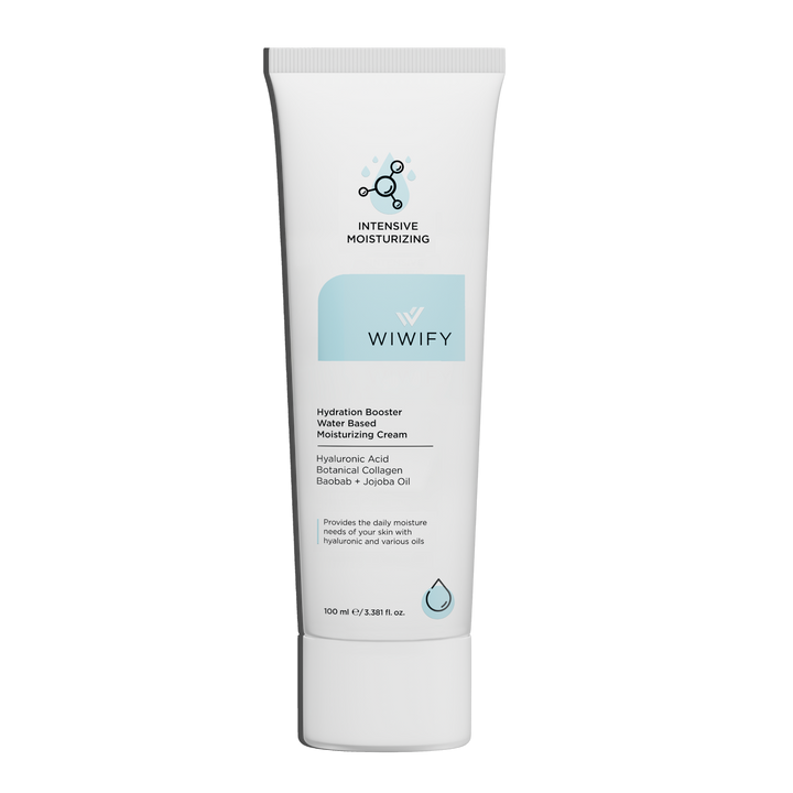 Su Bazlı, 24 Saat Etkili, Yoğun Nemlendirici Cilt Bakım Kremi 100 ml | Wiwify
