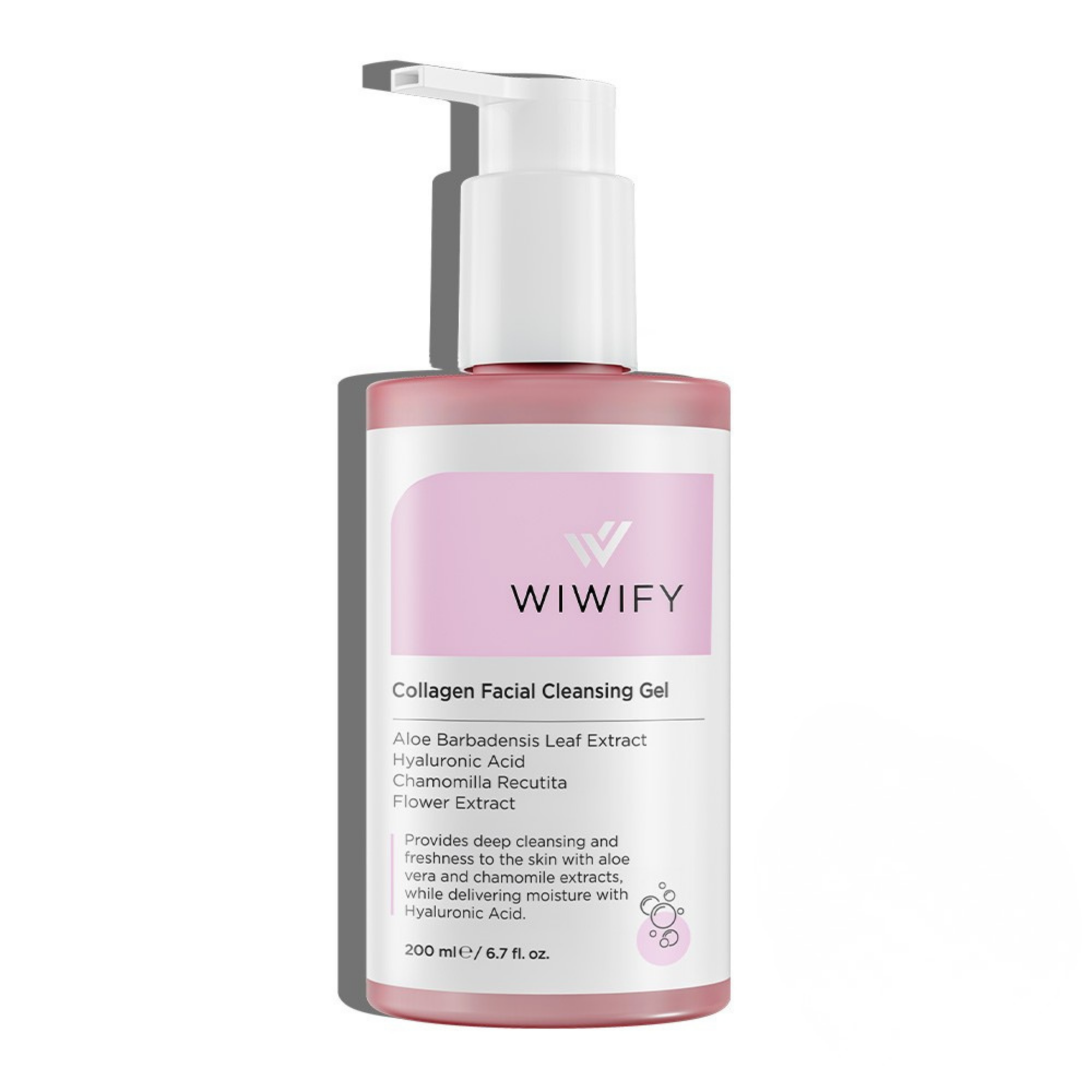 Aloe Vera ve Papatya Özlü, Arındırıcı Yüz Temizleme Jeli 200 ml