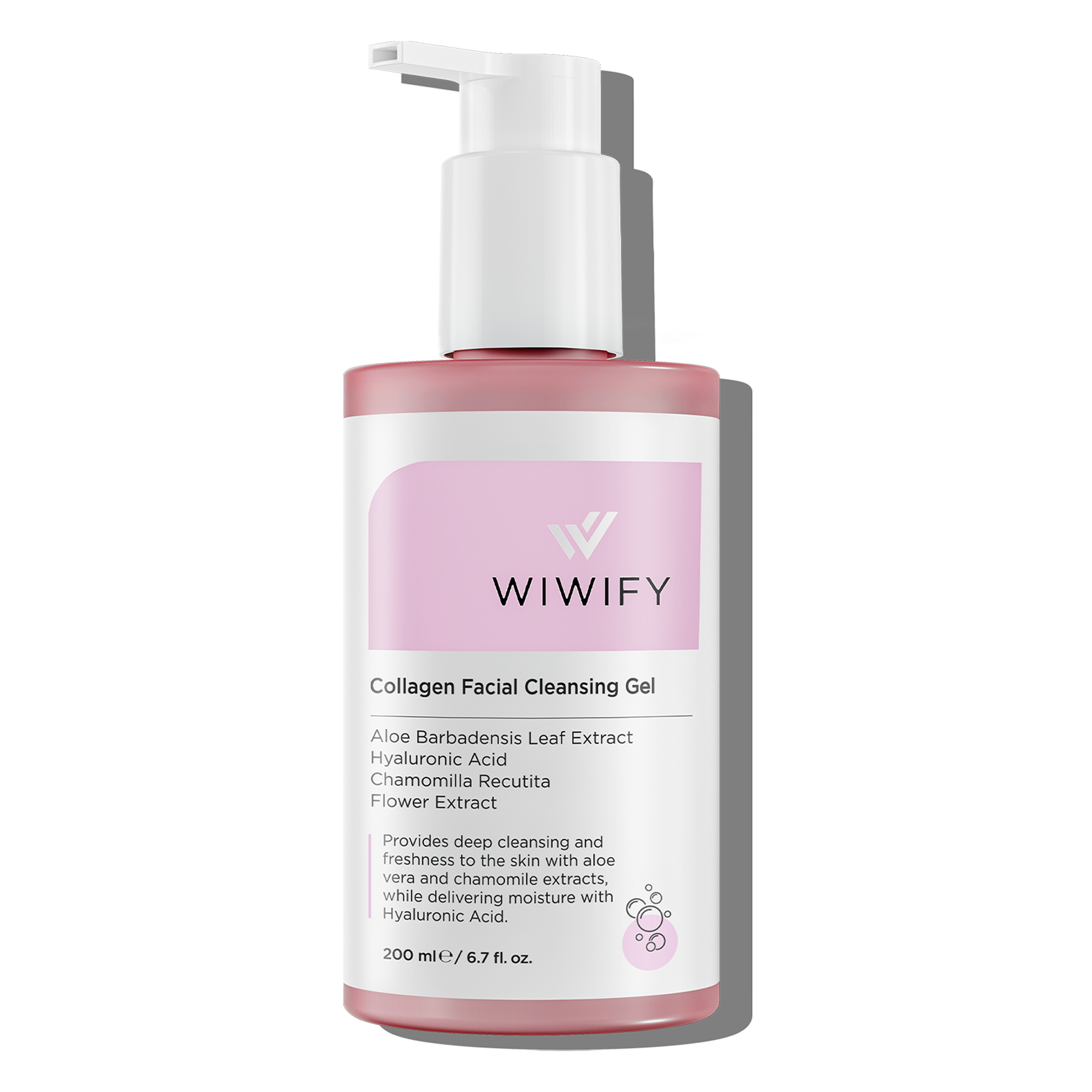 Aloe Vera ve Papatya Özlü, Arındırıcı Yüz Temizleme Jeli 200 ml