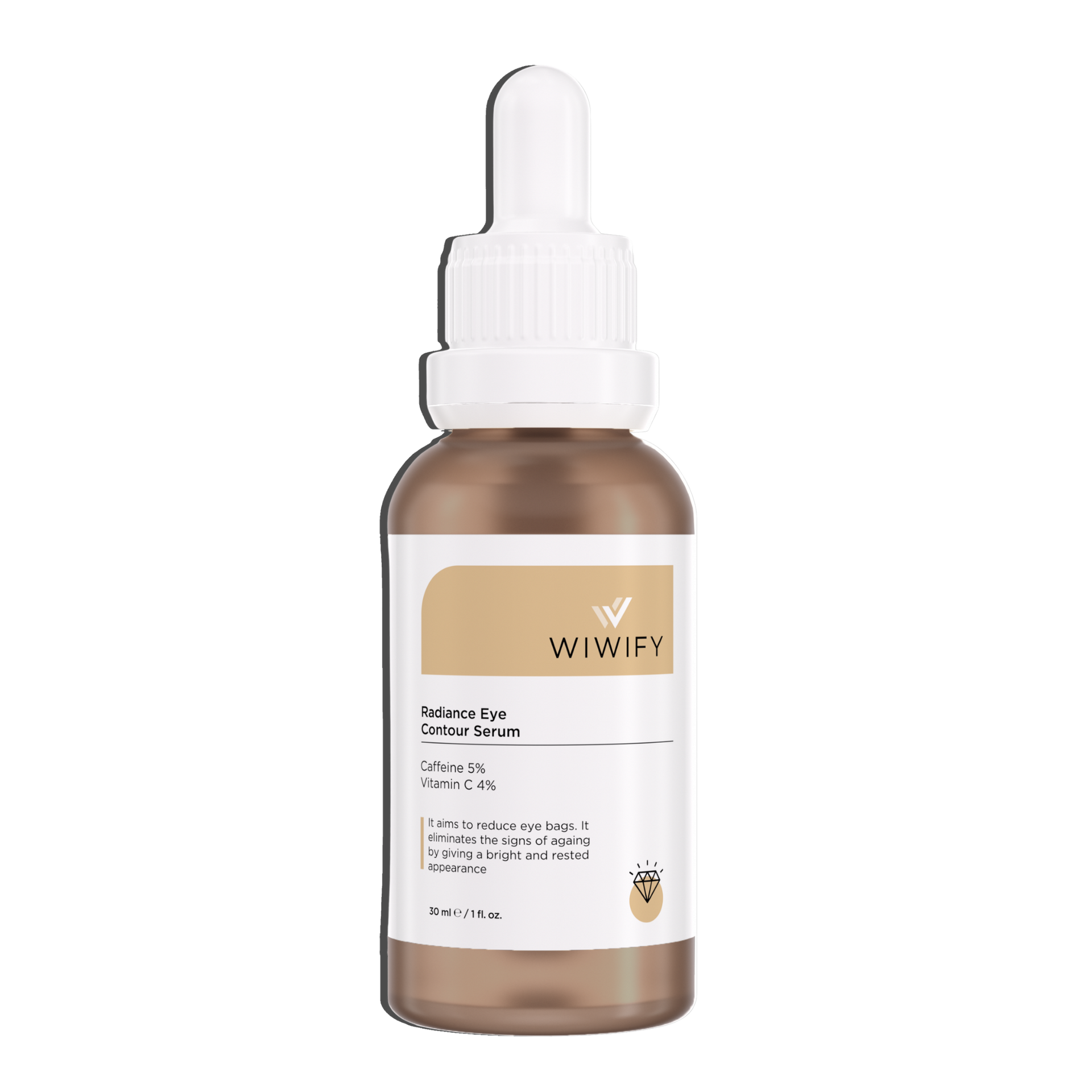 Torbalanma ve Morluk Karşıtı, Aydınlatıcı Göz Çevresi Bakım Serumu 30 ml | Wiwify
