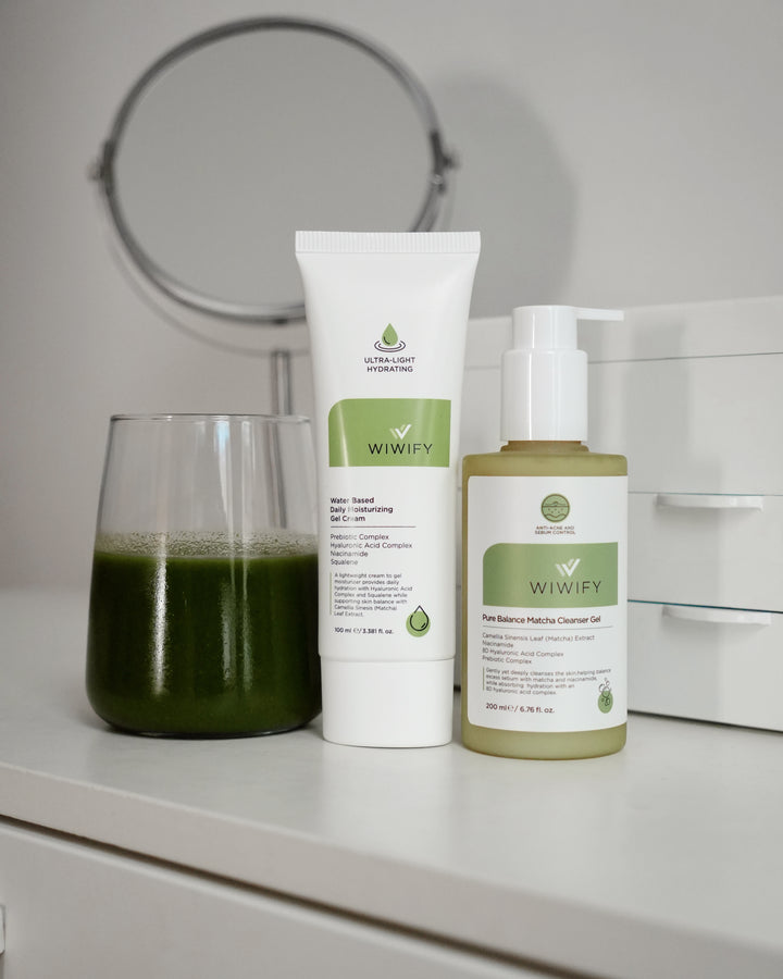 Pure Balance Matcha Cleansing Gel Akne ve Yağlanmaya Yönelik Sebum Dengeleyici & Nem Destekli Yüz Temizleme Jeli 200 ml – kullanım fotoğrafı 3