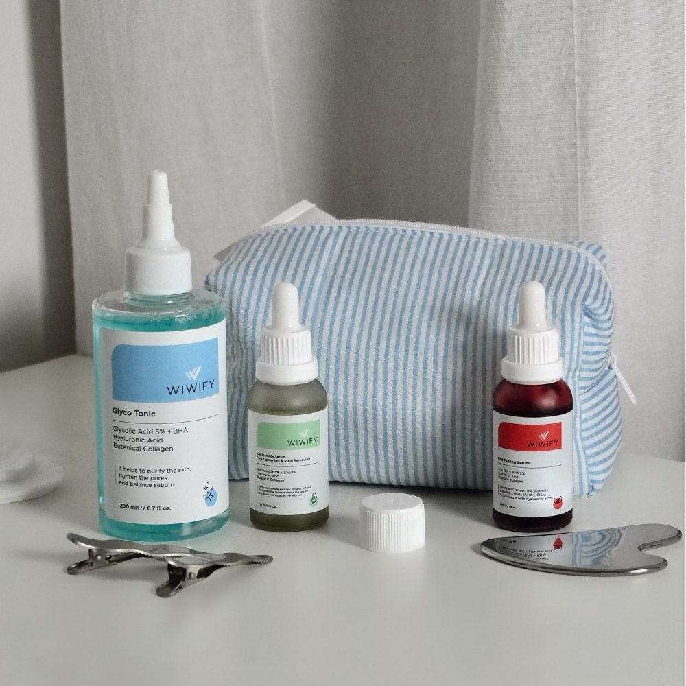 Yağlı Ciltler İçin Cilt Bakım Seti