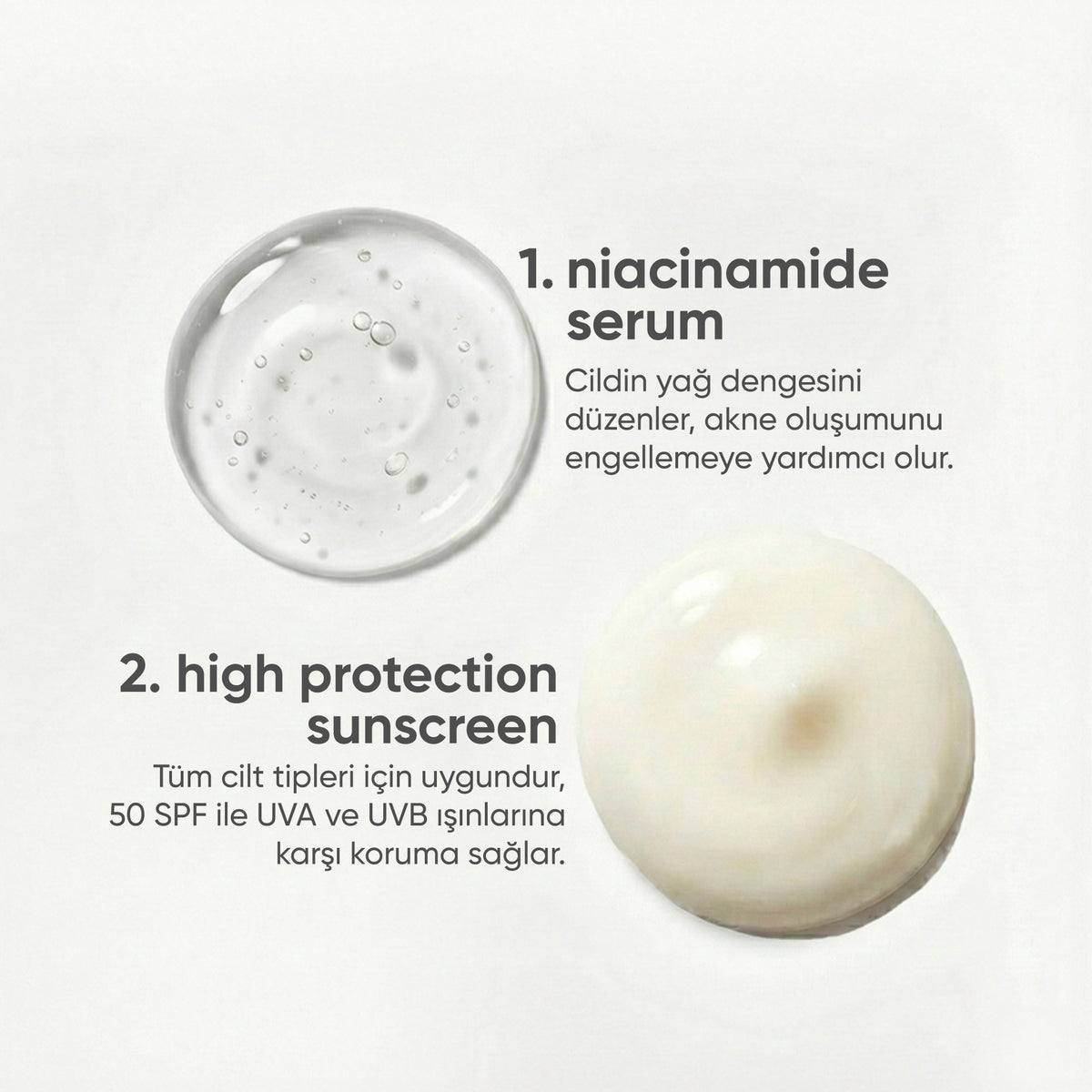 Gözenek ve Sebum Dengeleme & UV Koruma Seti – ürün detayı | Wiwify