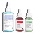 Yağlı ve Geniş Gözenekli Ciltler İçin Tonik, Red Peeling Serum, Niacinamide Serum Cilt Bakım Seti