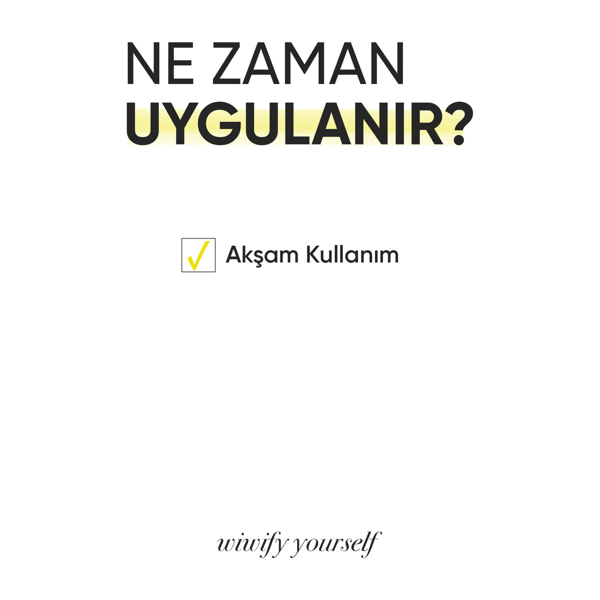 Yaşlanma Karşıtı Retinol Serum – ambalaj görünümü | Wiwify