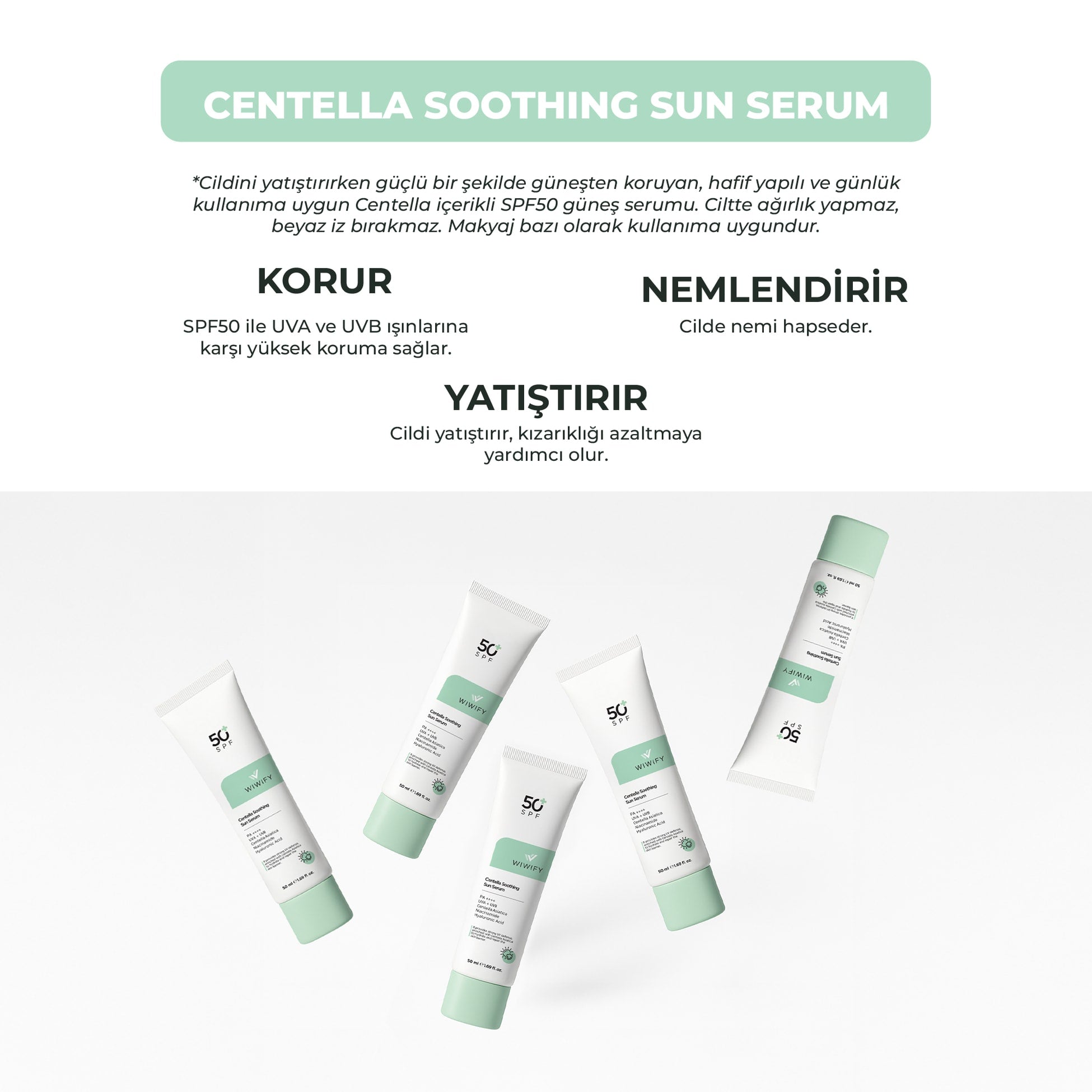 Yatıştırıcı Onarıcı Güneş Serumu