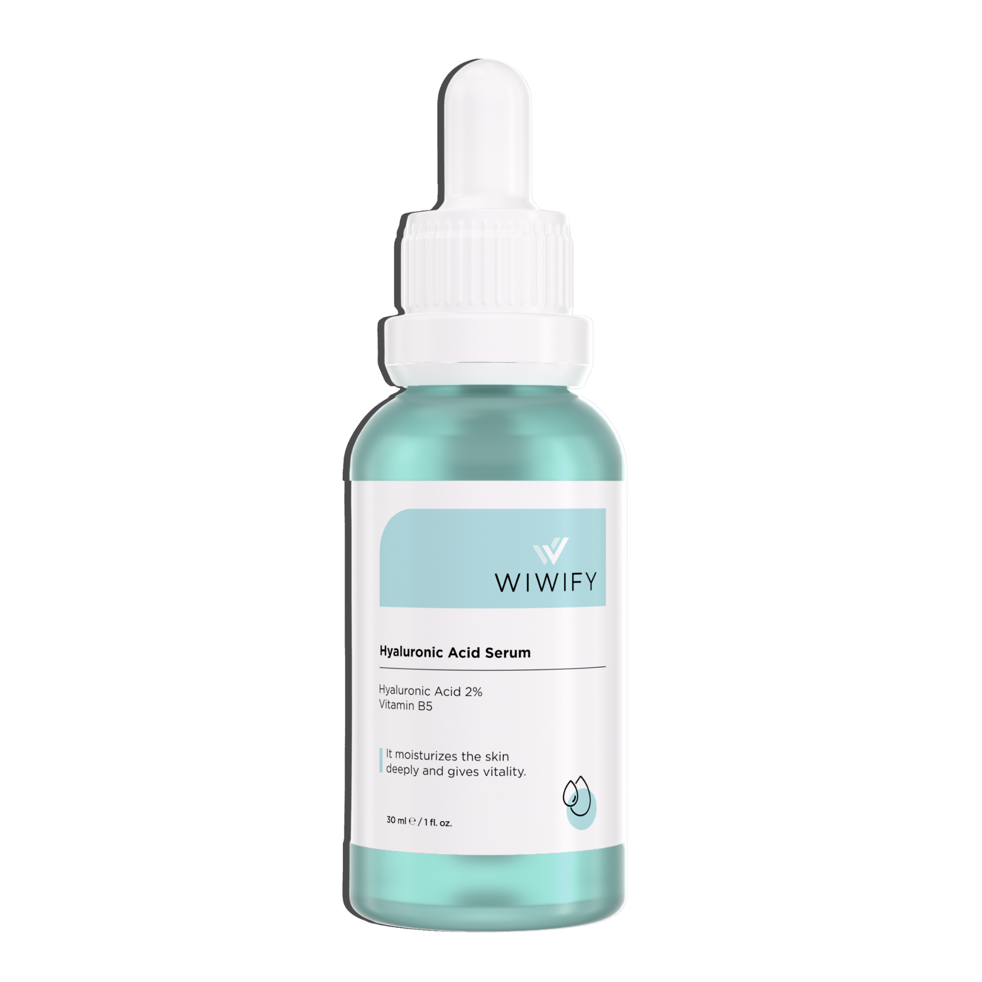 Yoğun Nemlendirici Hyaluronik Asit Cilt Bakım Serumu 30 ml | Wiwify