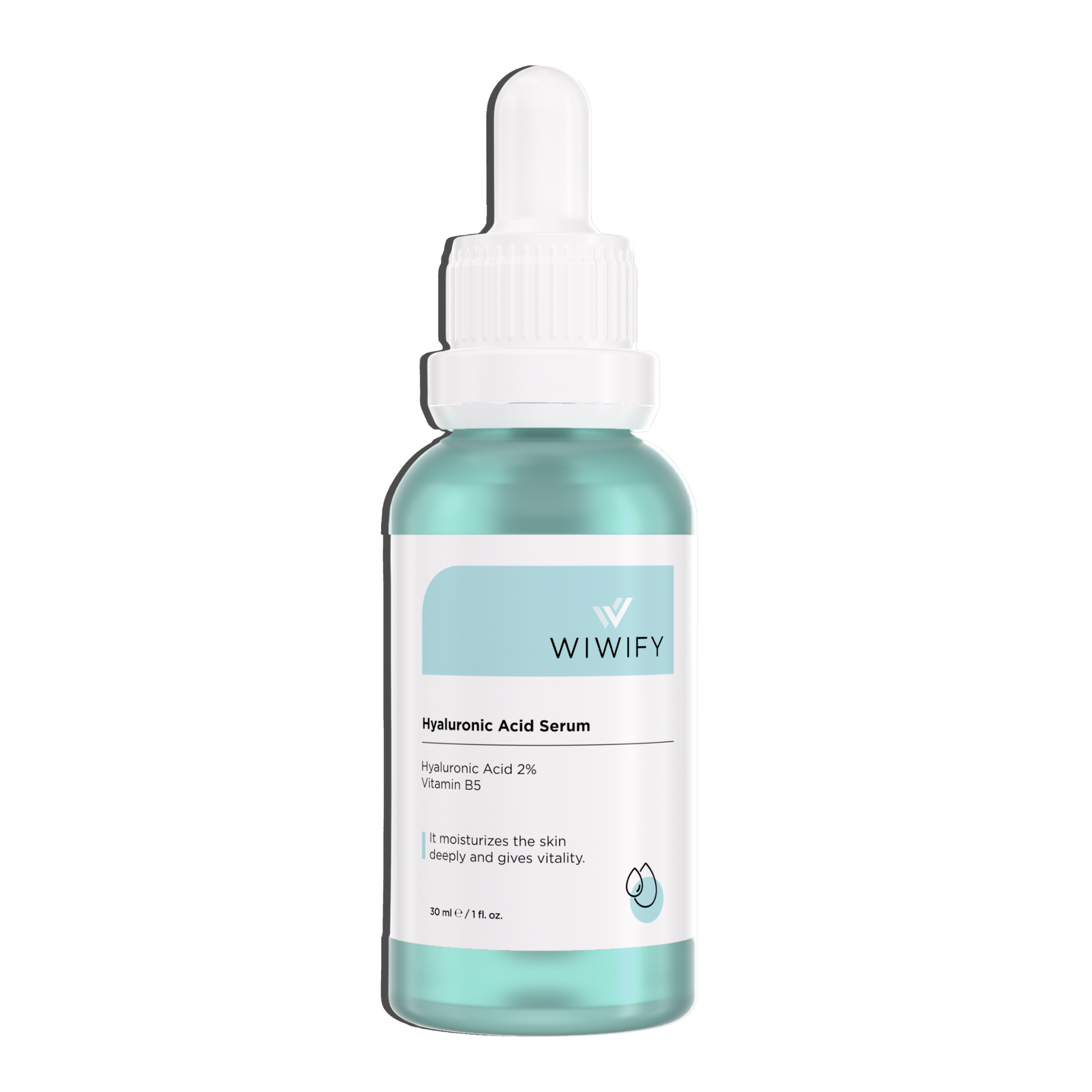 Yoğun Nemlendirici Hyaluronik Asit Cilt Bakım Serumu 30 ml | Wiwify
