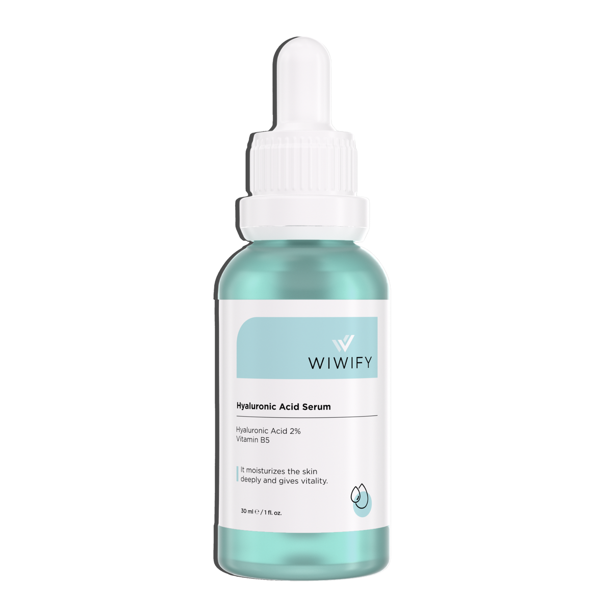 Yoğun Nemlendirici Hyaluronik Asit Cilt Bakım Serumu 30 ml | Wiwify