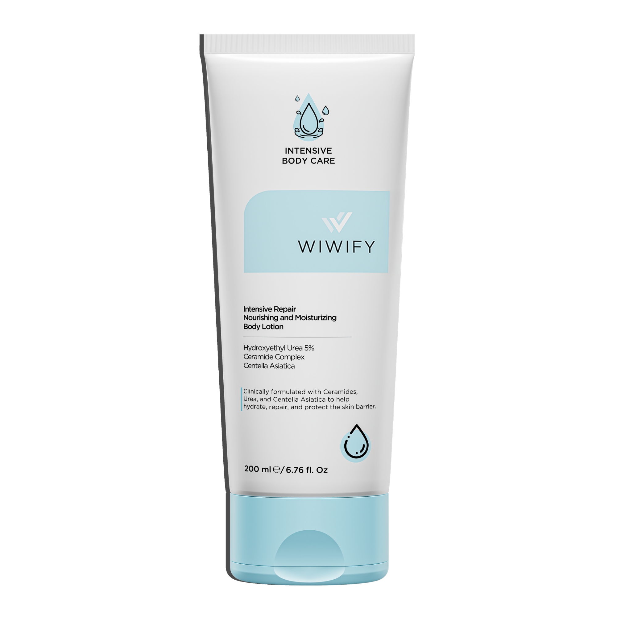 Yoğun Nemlendirici ve Onarıcı Vücut Kremi %5 Urea + Ceramide 200 ml | Wiwify