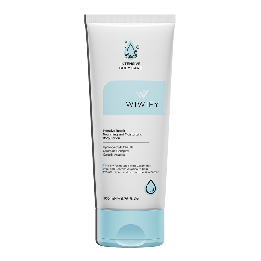 Yoğun Nemlendirici ve Onarıcı Vücut Kremi %5 Urea + Ceramide 200 ml | Wiwify