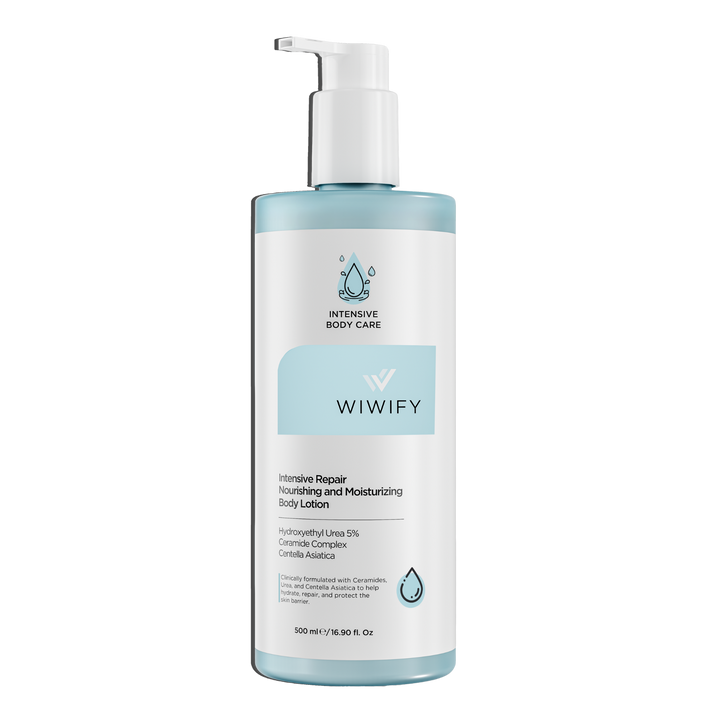 Yoğun Nemlendirici ve Onarıcı Vücut Kremi %5 Urea + Ceramide 500 ml | Wiwify