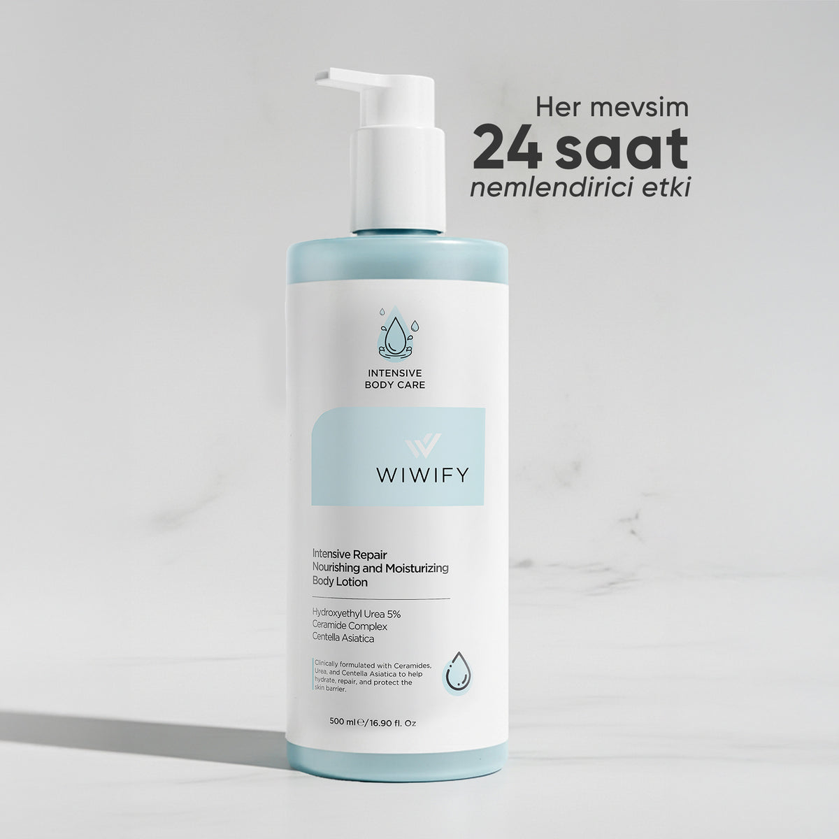 Yoğun Nemlendirici ve Onarıcı Vücut Kremi 500 ml – içerik ve faydaları | Wiwify